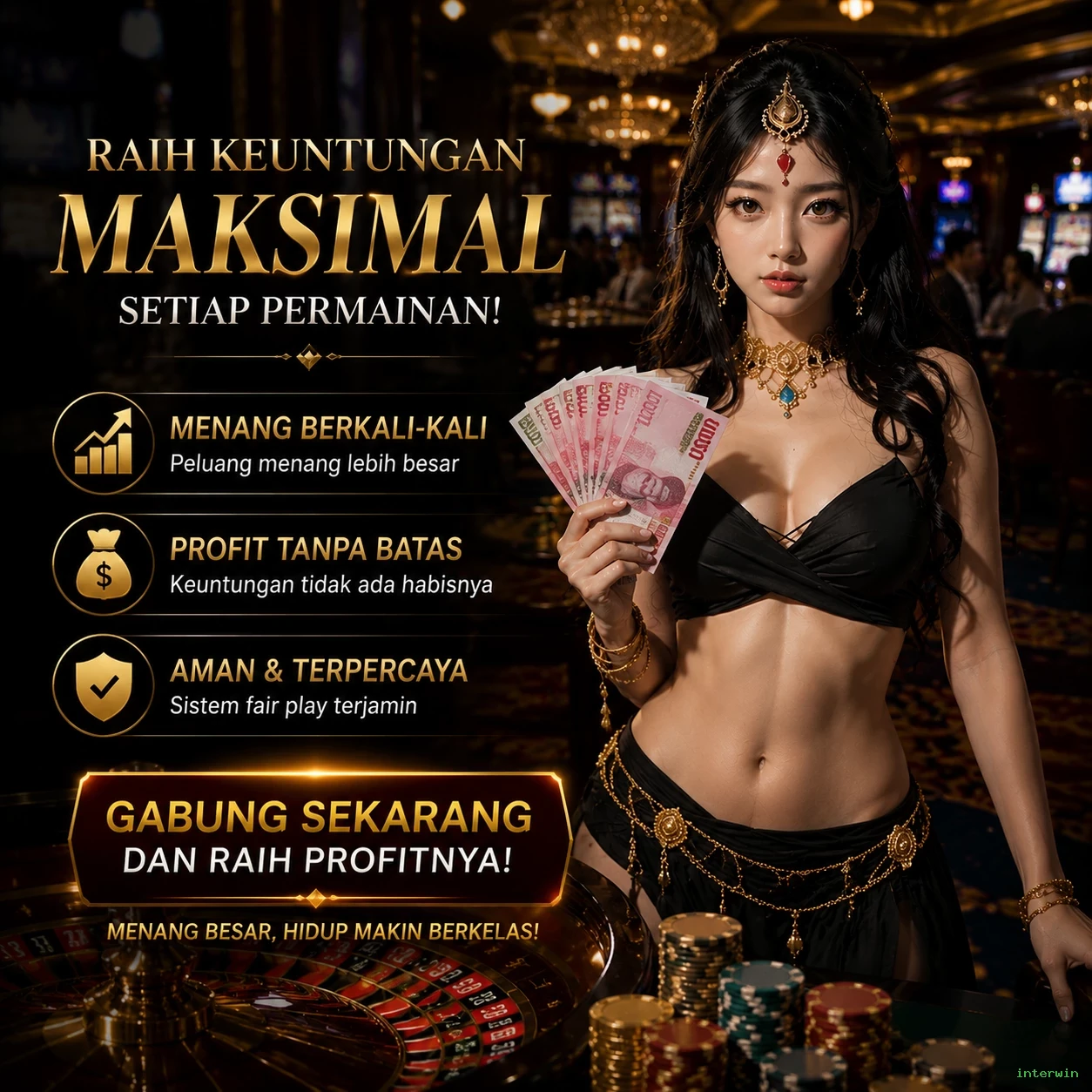 interwin: Menyelami Keseruan Permainan Poker yang Menarik di Indonesia